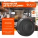 Wifi   Tuya Wifi Smoke Detector,      , Black