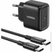   Ugreen CD250 25W Type-C PD Wall Charger Black + USB Type-C