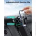  Ugreen LP274 Gravity Phone Holder for Round Air Vent Black (30401)