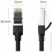 Ugreen - NW101 Cat 6 U/UTP Pure Copper Ethernet Flat Cable 5m Black (50187)