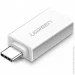  Ugreen  US173 USB Type-C to USB 3.0 Female OTG Adapter White (30155)