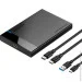     Ugreen   US221 USB 3.1 to 2.5" SATA Hard Driver Enclosure Black (60735)