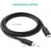  Ugreen US286 Type-C-Type-C 3A Cable 0.5 (Black) (50996)