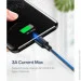 Ugreen  US287 USB 2.0 to USB Type-C Cable Nickel Plating 3A 0.25m Black (60114)