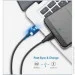  Ugreen US287 USB-Type-C Cable 1 (Black) (60116)