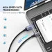  Ugreen US288 USB-Type-C Cable Aluminum Braid 2 (Black) (60128)