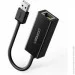   ethernet  USB 2.0--> Ethernet RJ45 10/100 Mb CR110 UGREEN  (20254)