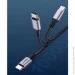 Ugreen  USB 2.0 Type-C M-M, 2 , (18W) , Round Cable Nickel Plating Aluminum Shell US261 UGREEN (50152)