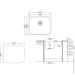 Ukinox Кухонная мойка D 360 8K Line (185 мм) декор + подарок корзина Ukinox Кухонная мойка D 360 8K Line (185 мм) декор + подарок корзина