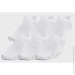 Under Armour  UA Essential No Show 6pk   S (1382611-100 S)