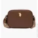  U.S.Polo Assn Crossbody Bag Brown (27A228AA-BRWN-21 15 7)