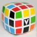  V-Cube 3x3 White Pillow (V3b-WH)