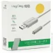 Veggieg    V-K202 USB2.0(M)-Jack3.5(F), Silver, Box