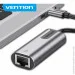   Ethernet  USB3.1 Type-C --> Ethernet RJ45 1000Mb Aluminum  Vention (CFNHB)