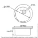   Ventolux FABIA (GRAPHIT QUARTZ) D510x180