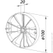   Vents   1 100