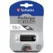  Verbatim PinStripe 16GB Black (49316)