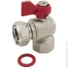 Кран із накидною гайкою V&G VALOGIN 3/4" ВВ кутовий VG-107402 Кран із накидною гайкою V&G VALOGIN 3/4" ВВ кутовий VG-107402
