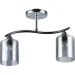 Victoria Lighting   2x60  E27  Delia/PL2 chrome