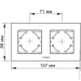 Videx   2  BINERA VF-BNFRG2H-B  