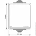 Videx  -  BINERA IP65 VF-BNW11-G