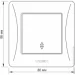 Videx      BINERA VF-BNSW1P-CR 