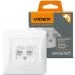 Videx    CAT3 + CAT3 BINERA VF-BNSK2TF3-W 