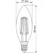    Filament Videx C37F 6  E14 4100 K  (25794)