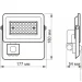  LED F2e 30W 5000K      220V IP65 VL-F2e305W-S VIDEX (7347)