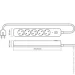 Videx   ONCORD 5  3, 4000 ,  , ,  (VF-PD53G-W)