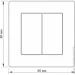 Videx   TITANUM Binera   TF-ST-SW2-W