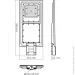      VIDEX 2300Lm 5000K (VL-SLSO-082-S) 