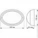 ϳ  Videx         VL-BHO-125PW-S 12W 5000K 220V , 