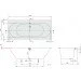  Villeroy & Boch Oberon 2.0 180x80 (UBQ180OBR2DV-01)
