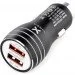    Vinga QC3 Quick Dual USB Car Charger aluminium (VCCQAABK)