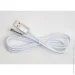  Vinga USB 2.0 AM to Micro 5P 1, Silver (VCPDCMLED1S)