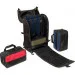   Vinga Travel Medical backpack, Oxford 1680D, +  3 bags, black (VTMBPB3B)