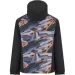 Viverra  Softshell Infinity Hoody Black Camo Orange L (-2239059)