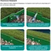 Бордюрная лента Vodaland Country Premium H110 зеленая 10 м Бордюрная лента Vodaland Country Premium H110 зеленая 10 м