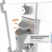  Vogels TVM 3443 White (3834431)