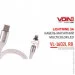   Multicolor LED VOIN USB-Lightning 3, 2m, black (  /   (VL-1602L RB)