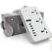 Voltronic   -09, 3  +  6 USB, 2 ,  30,75, 3000W, White-grey, Box