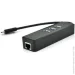USB- Voltronic  Type-C , 3  USB 3.0 +  1  Ethernet, Black, 