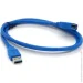   USB 3.0 AM/AF 1.0m blue Voltronic (YT-3.0AMAF-1.0BL)