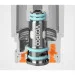   Voopoo - Doric E Pod 1500mAh 3ml Kit Blue Purple (15831)