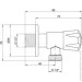 Wezer   SOL21A-15 1/2"x1/2"  