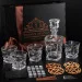       16 whiskey stones +  4   bohemia zig-zag 300  +   750  (WS409D)