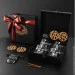 Whiskey Stones     4  bormioli cassiopea        (WS47)
