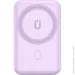    WiWU Snap Cube Magnetic Wireless Charger 10000mAh Purple (6936686409391)