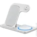    WiWU Wi-W020 Foldable Magnetic Station Wireless Charger 3in1 15W White (6976195093537)